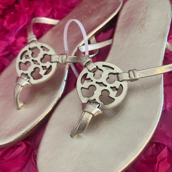 Authentic Tory Burch mini miller sandals - Picture 4 of 5